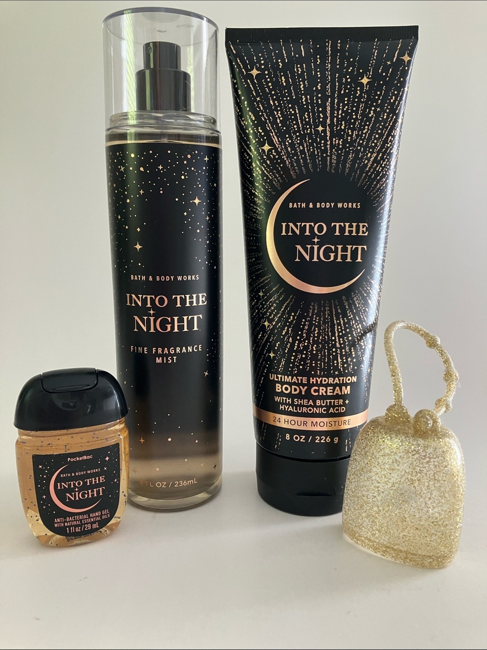 INTO THE NIGHT Collection 4 PIECE BODY CARE BUNDLE NEW